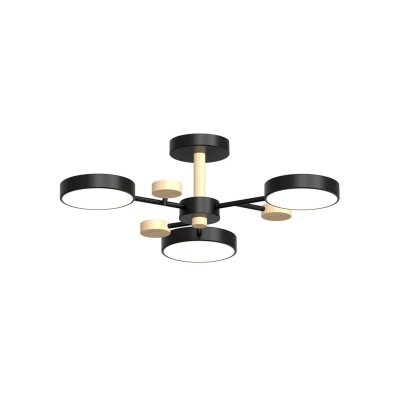 Люстра на штанге LED4U L3203-620 BK