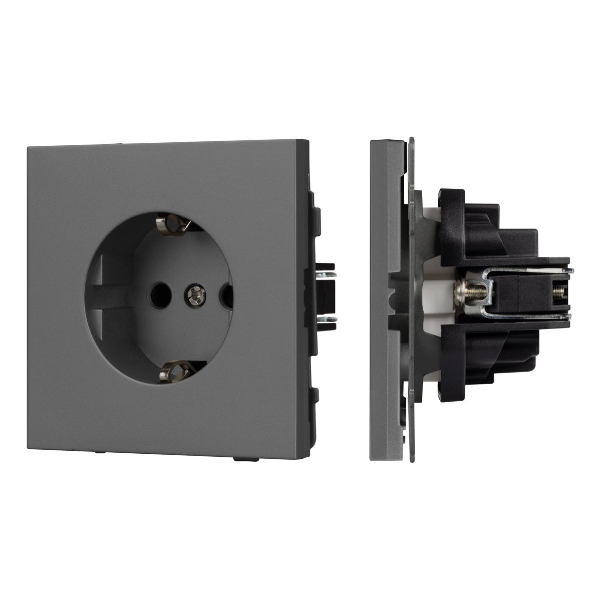 Механизм электрической розетки Arlight SCT-TENDO-MEU1-SFPL-GR (230V, 16A) 054640