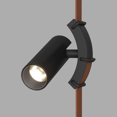 Трековый однофазный светильник Denkirs Belty Spot DK5547-BK