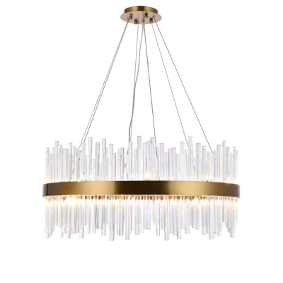 Подвесная люстра Delight Collection KR1209P-12 brass