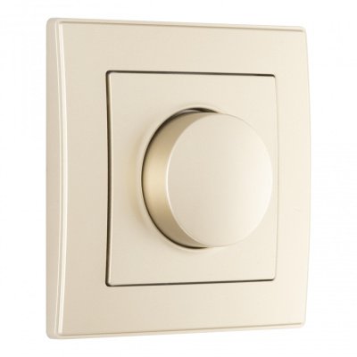 Диммер с рамкой Arte Milano SET06-1-48-1 shampan