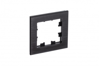 Рамка 1-ая Systeme Electric AtlasDesign Nature Металл оникс ATN312301