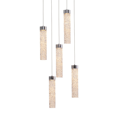 Подвесной светильник Delight Collection MD24030028-5A chrome/clear