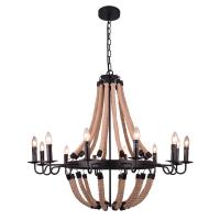 Подвесная люстра Arte Lamp Marsiglia A8956LM-12BK