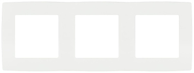 Рамка трехместная Эра 12-5003-01М Б0065738