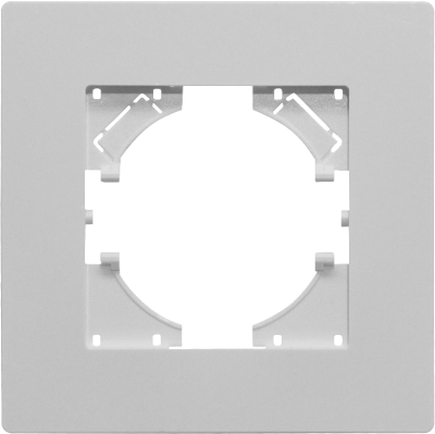 Рамка пластиковая на 1 пост Arlight FRM-PERIO-PL-1-WH 049688