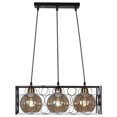 Подвесная люстра Reluce 04348-0.4-03 BK