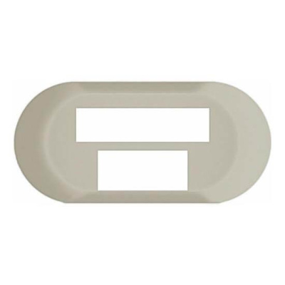 Лицевая панель Legrand Celiane коммутатора на 6 портов RJ45 титановая 068554