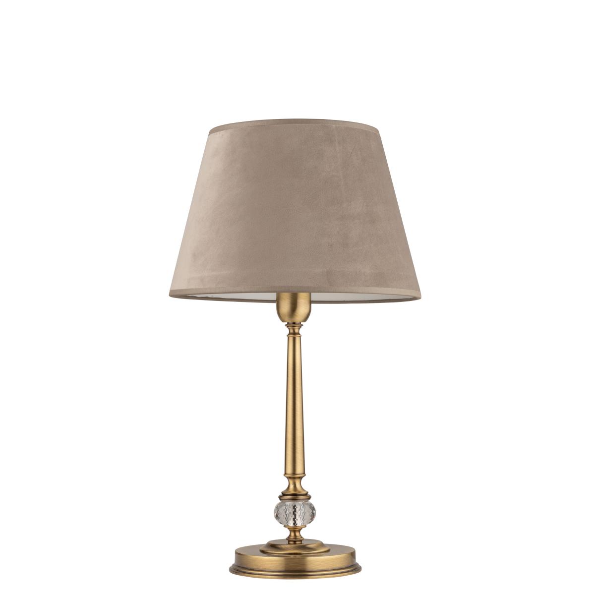 Настольная лампа Kutek San Marino Lampshade SAN-LG-1(P/A)CR