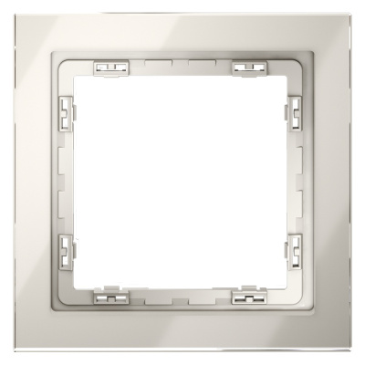 Рамка на 1 пост Voltum S70 VLS110103 (кашемир, стекло)