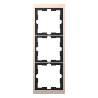 Рамка 3-постовая Schneider Electric Merten D-Life MTN4030-6551