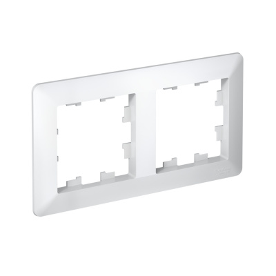 Рамка 2-ая Systeme Electric AtlasDesign Air Белый/дымчатый белый ATN220102