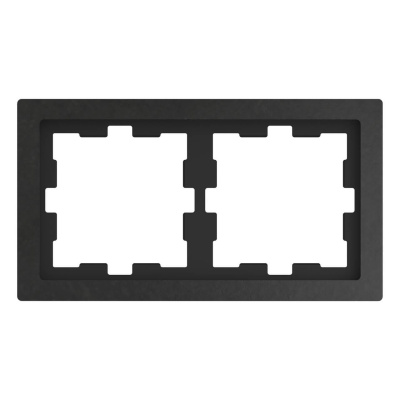 Рамка 2-постовая Schneider Electric Merten D-Life MTN4020-6547