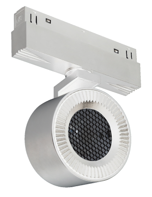 Трековый магнитный светильник iLedex Vision SMART 4822-010-D82-12W-38DG-WH (WALL WASHER)