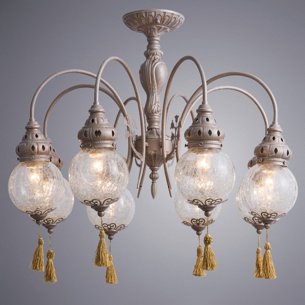 Потолочная люстра Arte Lamp A2146PL-8GA