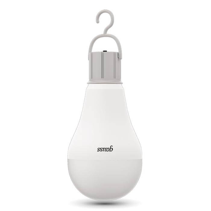 Лампа светодиодная аккумуляторная Gauss E27 7W 4100K матовая 102402207