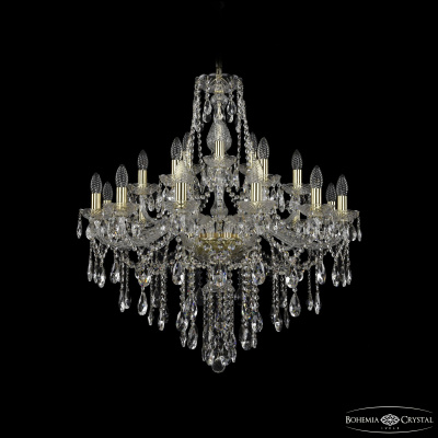 Подвесная люстра Bohemia Ivele Crystal 1415/12+6+3/300 G