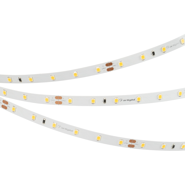 Светодиодная лента Arlight RT-A60-8mm 24V White6000 (4.8 W/m, IP20, 2835, 5m) 011504(2)