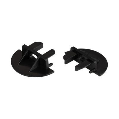 Заглушка Arlight для MIC-FS-R черная с отверстием 047224