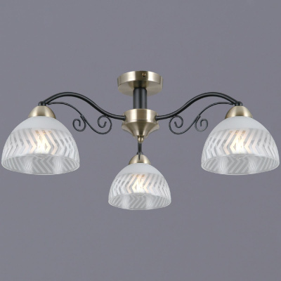 Потолочная люстра Illumico IL0435-3CSQ-24 BK AB SPICA