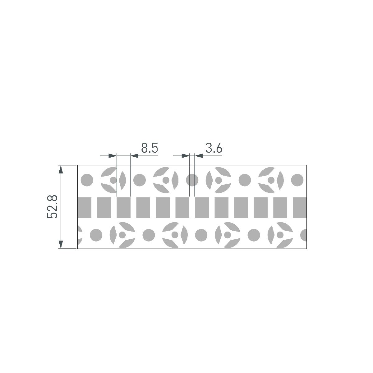 Профиль Arlight FANTOM-W12-2000 ANOD 040325