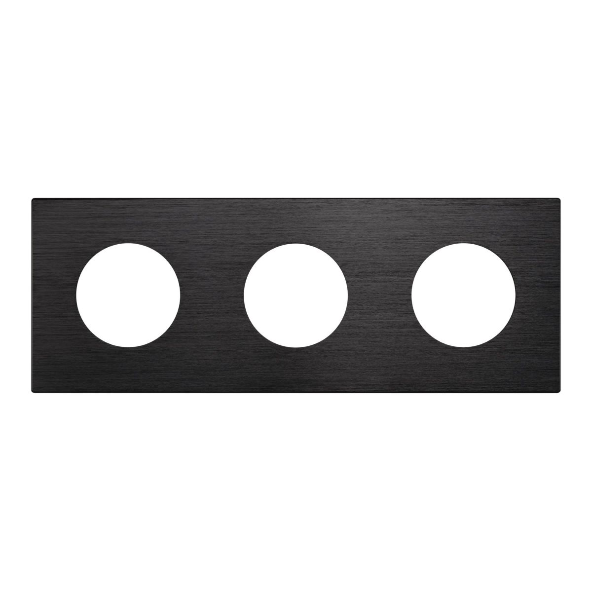 Рамка 3-местная алюминиевая Arlight FRM-PRESTO-ALR-3-BK 043872