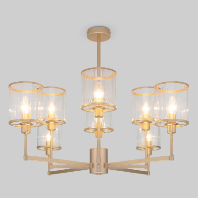 Люстра на штанге Eurosvet Inari 60144/8 золото a061943