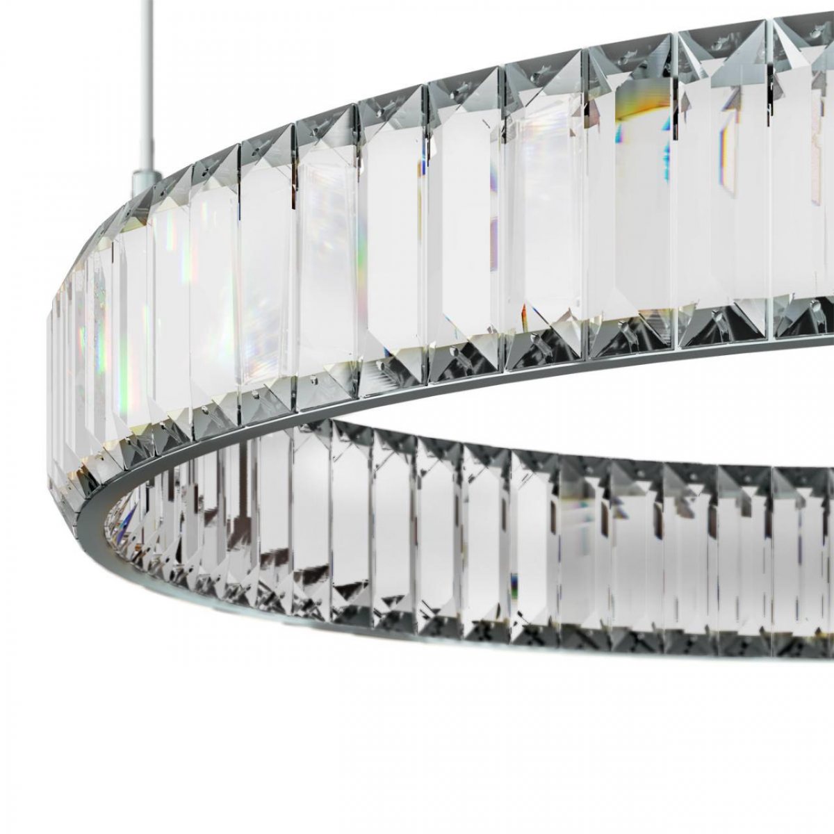 Подвесная люстра Loft IT Crystal ring 10135/800 Chrome