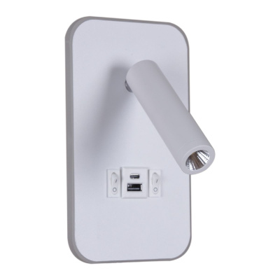 Спот Reluce 86204-9.2-001KT LED12W+USB WT