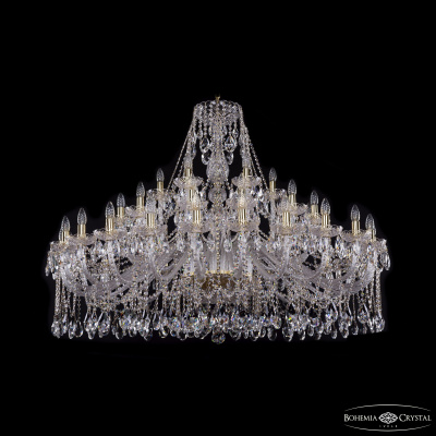 Подвесная люстра Bohemia Ivele Crystal 1413/24+12+6/530 G