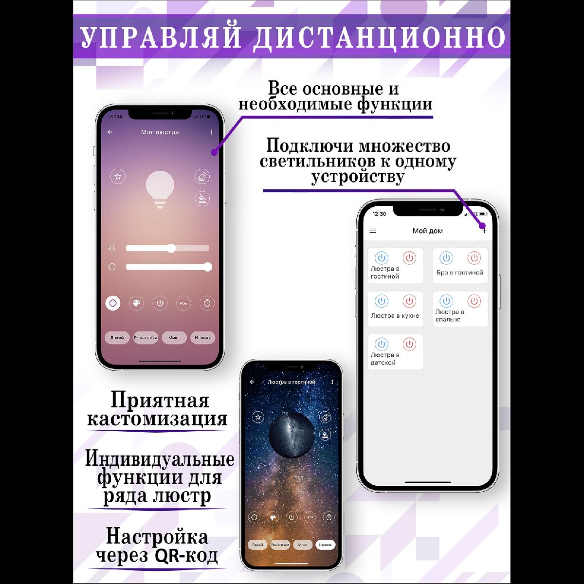 Настенный светильник Natali Kovaltseva Magic LED LAMPS 81121/1W