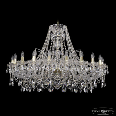 Подвесная люстра Bohemia Ivele Crystal 1411/20/400 G