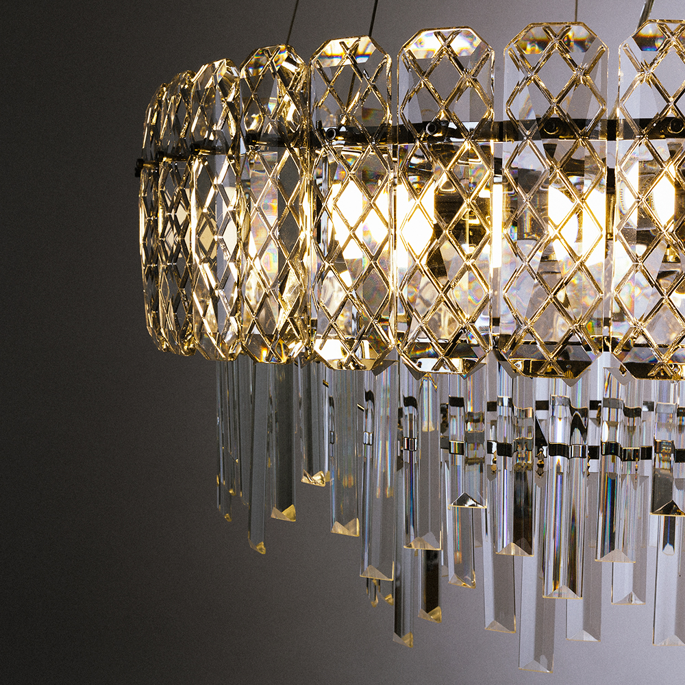 Подвесная люстра Arte Lamp Nicoletta A1051SP-10CC