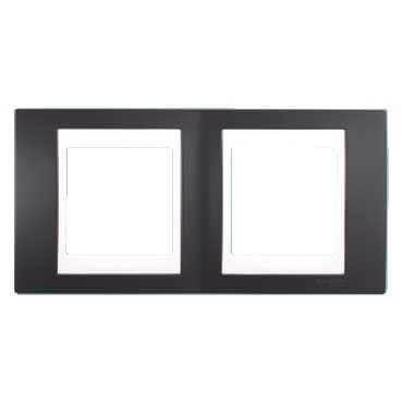 Рамка 2-постовая Schneider Electric Unica Хамелеон MGU6.004.876