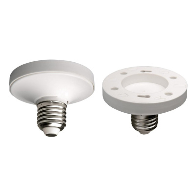 Переходник с цоколя Е27 на GX53 (06475) Uniel LH27-GX53