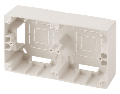 Коробка для накладного монтажа на 2 поста Эра 12-6102-02 Б0043171