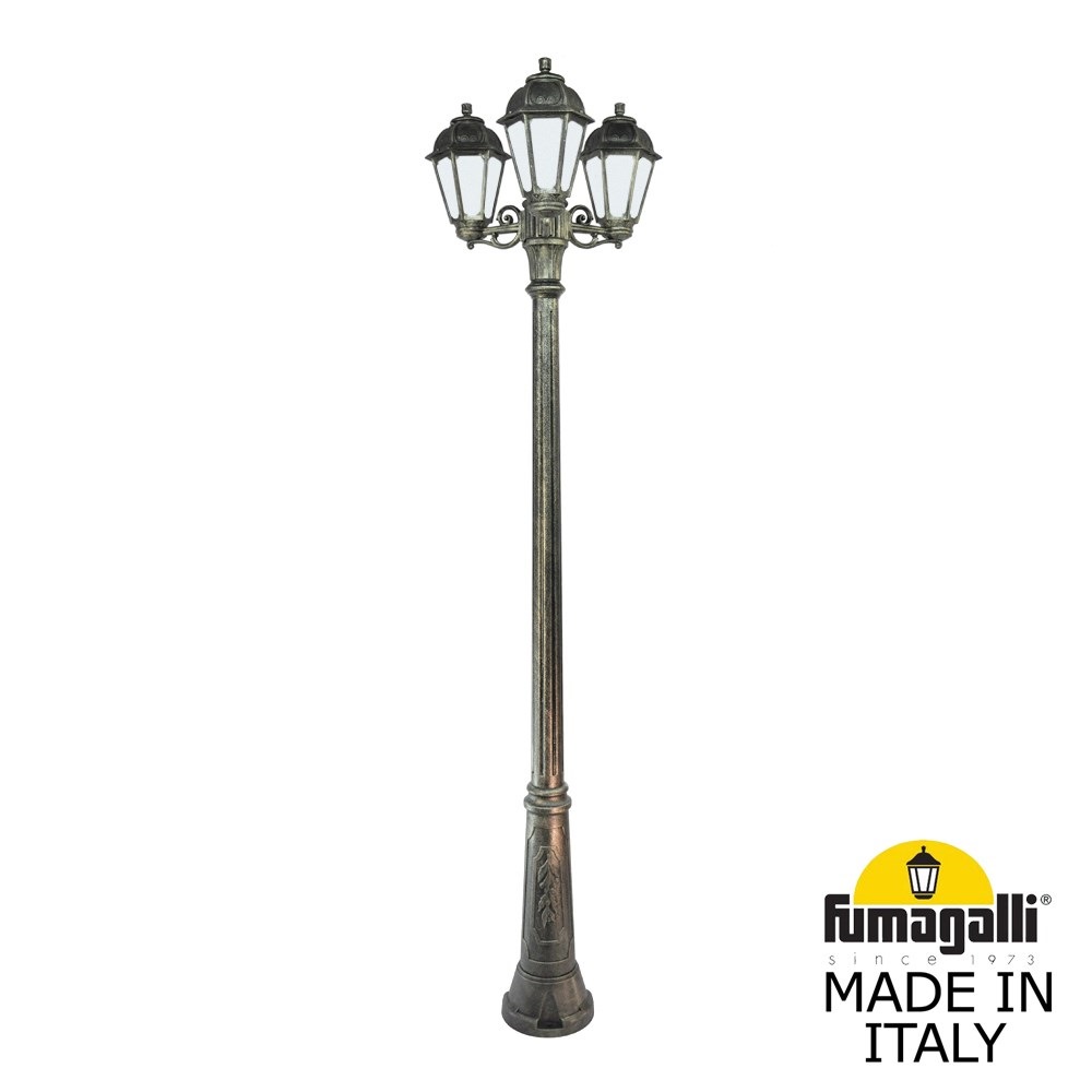 Садово-парковый светильник Fumagalli RICU BISSO/SABA 3L K22.157.S30.BYE27