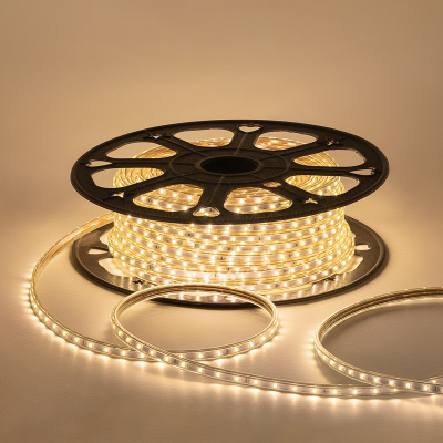 Светодиодная лента Apeyron Эконом 220В 2835 5Вт/м 3000К 50м IP65 O17-01