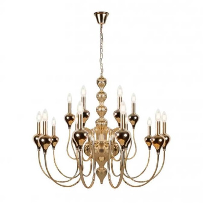 Подвесная люстра iLamp Lady 88003-10+5 GD