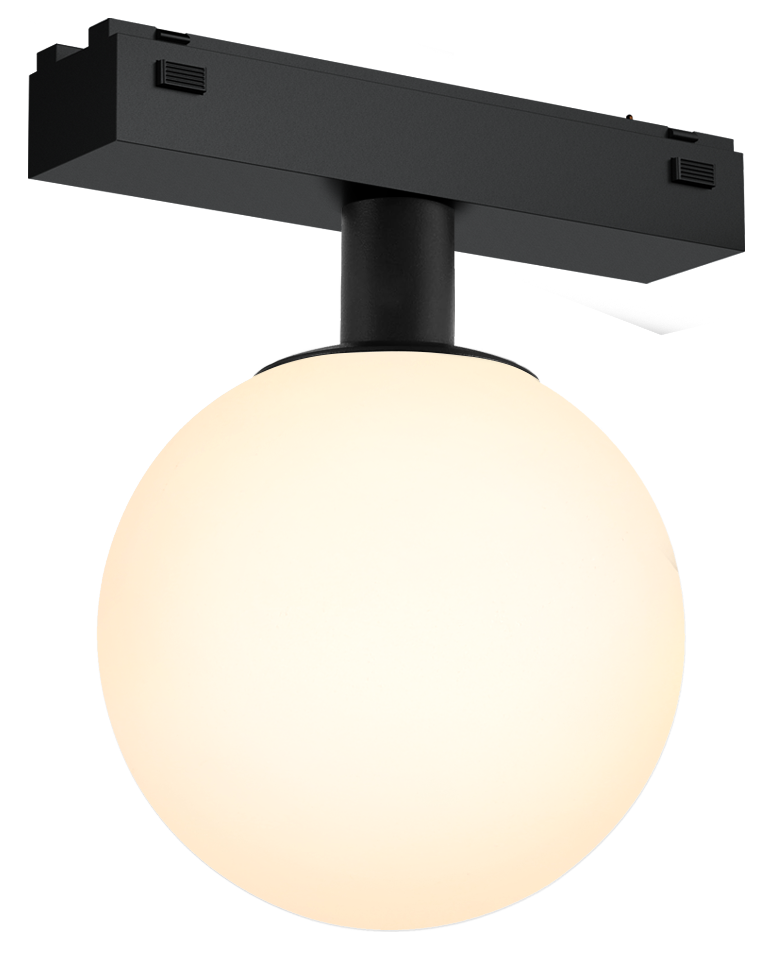 Трековый магнитный светильник iLedex Vision 4825-046-D120-6W-340DG-4000K-BK