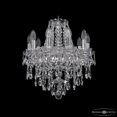 Подвесная люстра Bohemia Ivele Crystal 1415/10/141 Ni
