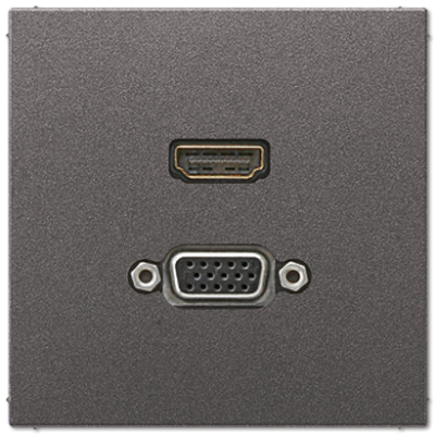 Розетка HDMI/VGA Jung MAAL1173AN