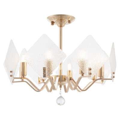 Люстра на штанге Arte Milano Sorrento 376309/8/500 GD