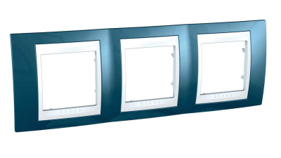 Рамка 3-постовая Schneider Electric Unica Хамелеон MGU6.006.854