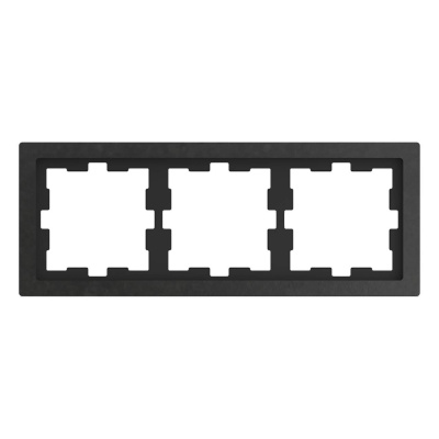 Рамка 3-постовая Schneider Electric Merten D-Life MTN4030-6547