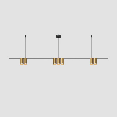 Подвесной светильник Denkirs Orbit DK4063-BK+SG