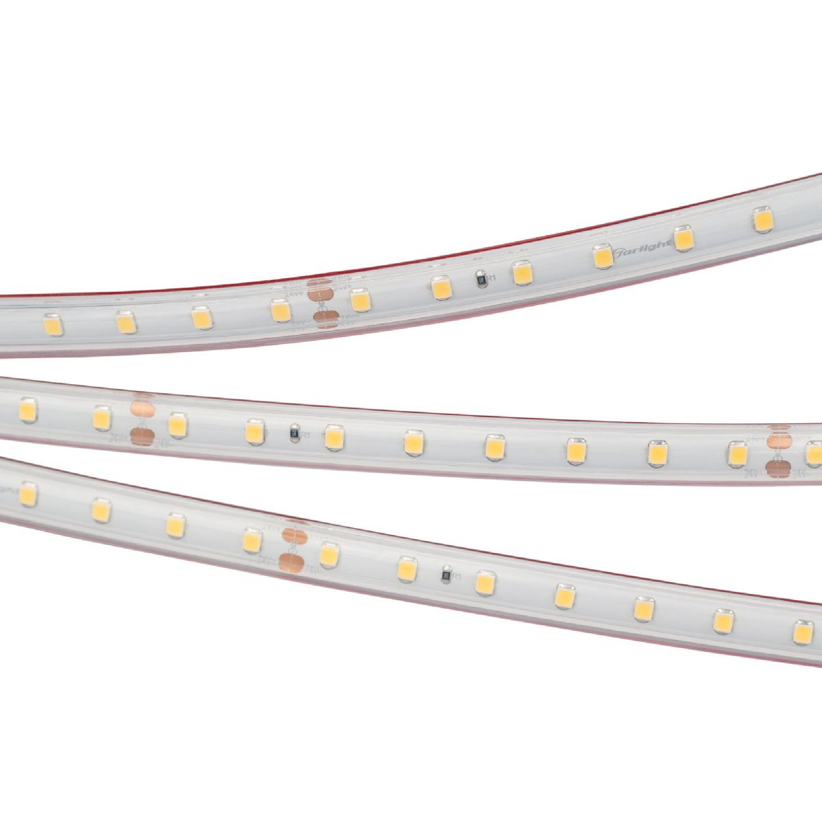 Светодиодная лента герметичная Arlight RTW-PS-A80-12mm 24V Warm2700 (4.8 W/m, IP67, TWP100, 5m) 045164