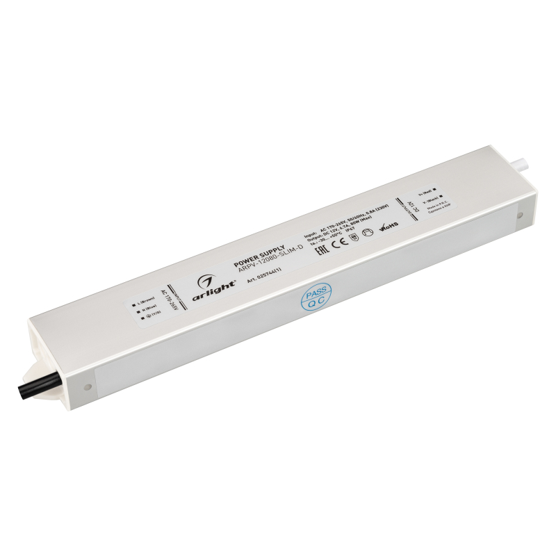 Блок питания Arlight ARPV-12080-Slim-D (12V, 6.7A, 80W) 025744(1)