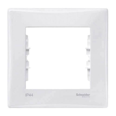 Рамка 1-постовая Schneider Electric Sedna IP44 SDN5810121