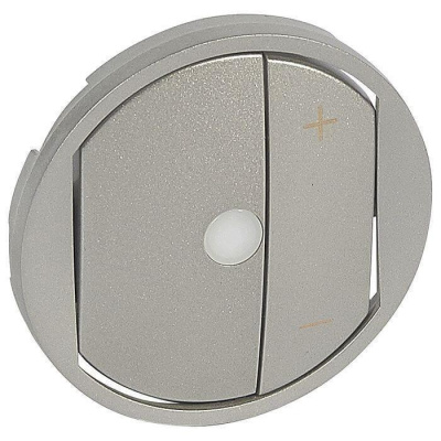 Лицевая панель Legrand Celiane диммера IOBL титановая 068375